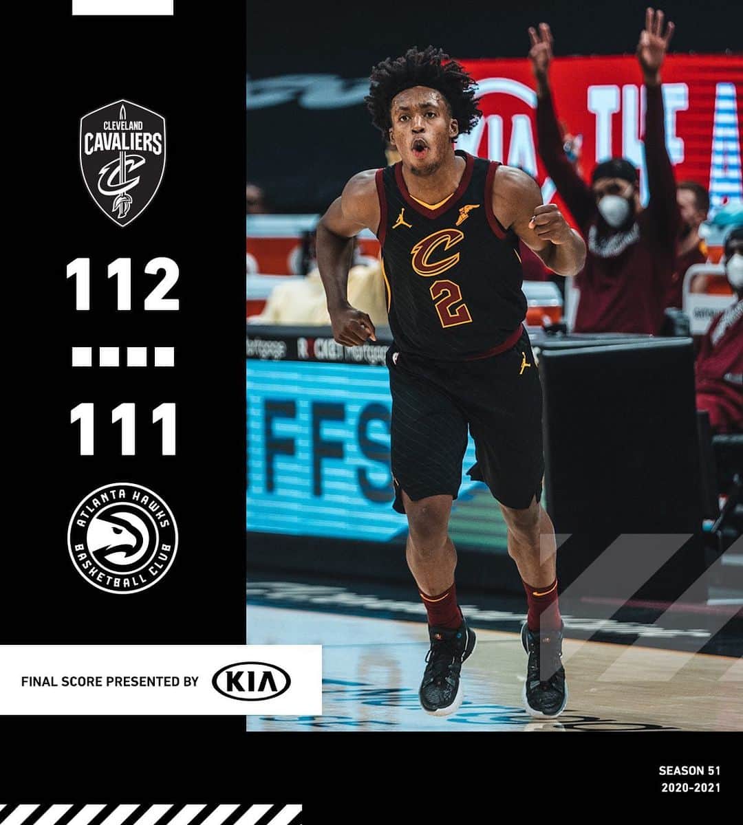 キャブスのインスタグラム：「What a way to snap the streak! #BeTheFight」