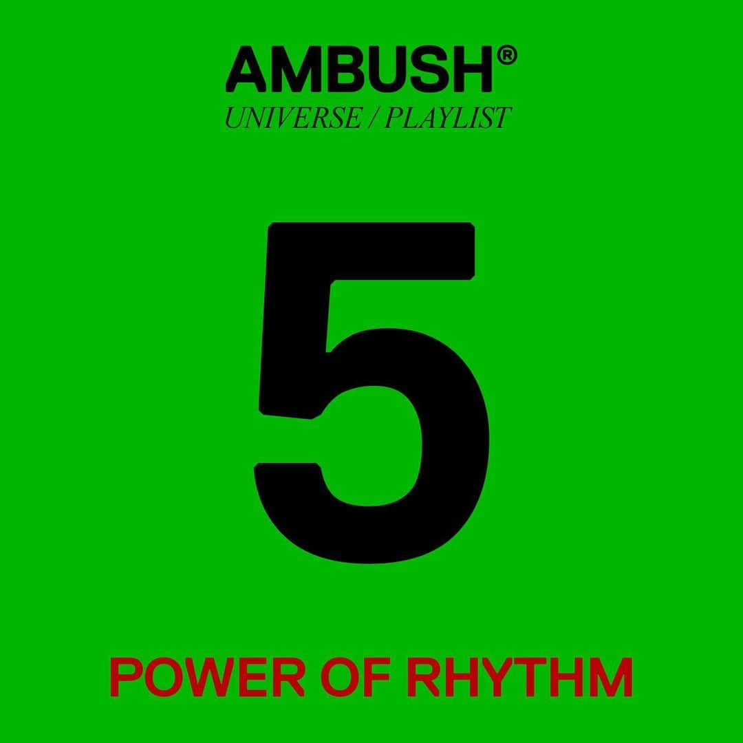 YOONさんのインスタグラム写真 - (YOONInstagram)「NEW @ambush_official 🎵UP‼️🖤 ____________________________________  𝗔𝗠𝗕𝗨𝗦𝗛 𝑼𝑵𝑰𝑽𝑬𝑹𝑺𝑬 ⁣ PLAYLIST 5 - "POWER OF RHYTHM"  ⁣ Life on Earth is determined by the circadian rhythms to which we respond, but rhythm itself is all around us.  ⁣ The late jazz drummer and martial artist #MilfordGraves championed this in his work, highlighting the ultimate healing and transcending power of music. Through his contemporaries such as John Coltrane and Rashied Ali, this message has been continued by the next generation with Shabaka Hutchings’ The Comet is Coming, #YussefDayes and #MansurBrown. ⁣ This playlist guides us to find our inner rhythm, encouraging us to transcend our current reality into a new consciousness. ⁣ ⚫️🔊AMBUSH_OFFICIAL Spotify account  https://open.spotify.com/playlist/2Vy4EoVjUnleUDy8ipsBfy?si=6db651d6950c4d7b  #AMBUSH #universe #fieldstudy #AMBUSHuniverse #learn #artifact #art #design #theory #livingworld #playlistspotify #rhythm」2月24日 11時58分 - yoon_ambush