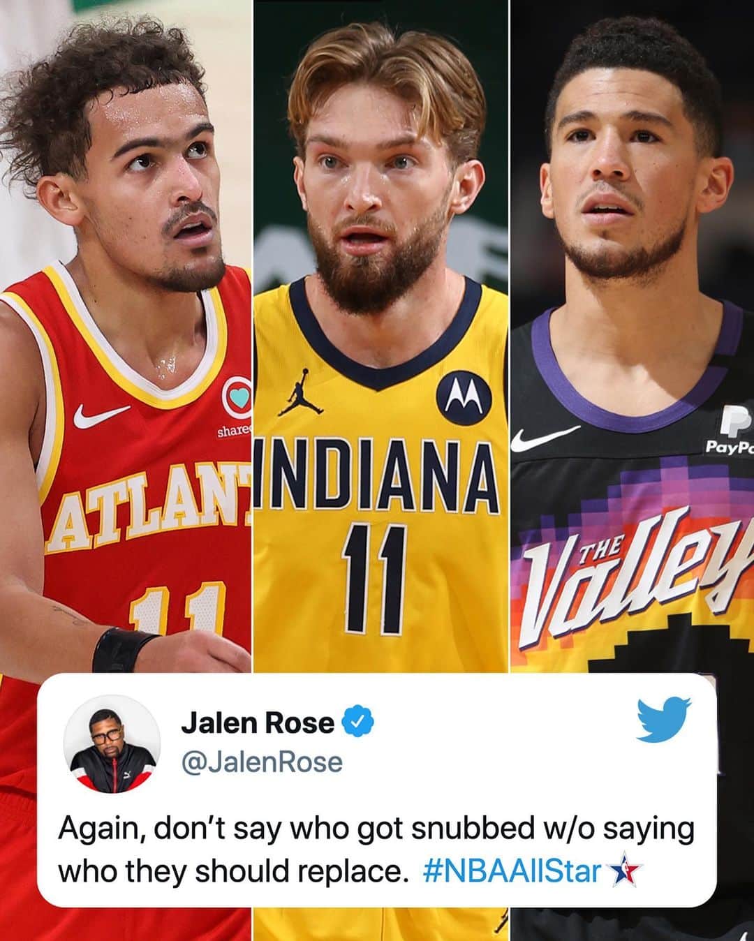 espnのインスタグラム：「🤔🤔🤔 @jalenvseverybody @nbaonespn」