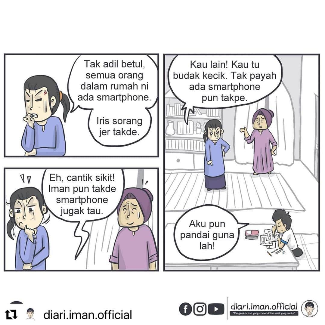 Koleksi Komik Malaysiaさんのインスタグラム写真 - (Koleksi Komik MalaysiaInstagram)「#Repost @diari.iman.official with @make_repost ・・・ Baiti Jannati - Episod 4 . #komikmalaysia #gengkomik  #komikdakwah #komikmuslim #komikcomel #komiktarbiah #cintaker #kartun #komikmalaysia #komikbersiri #komikharian #komikinstagram #koleksikomikmalaysia #gengkomik #instakomik #lukisandakwah #paidreview #muslimcomics #selfreminder #selfmotivate #positvevibes #dakwah #motivasi #quotes #manfaat #mesej #tarbiah #iman #lukisan #baitijannati #diariimanofficial」2月24日 13時37分 - tokkmungg_exclusive