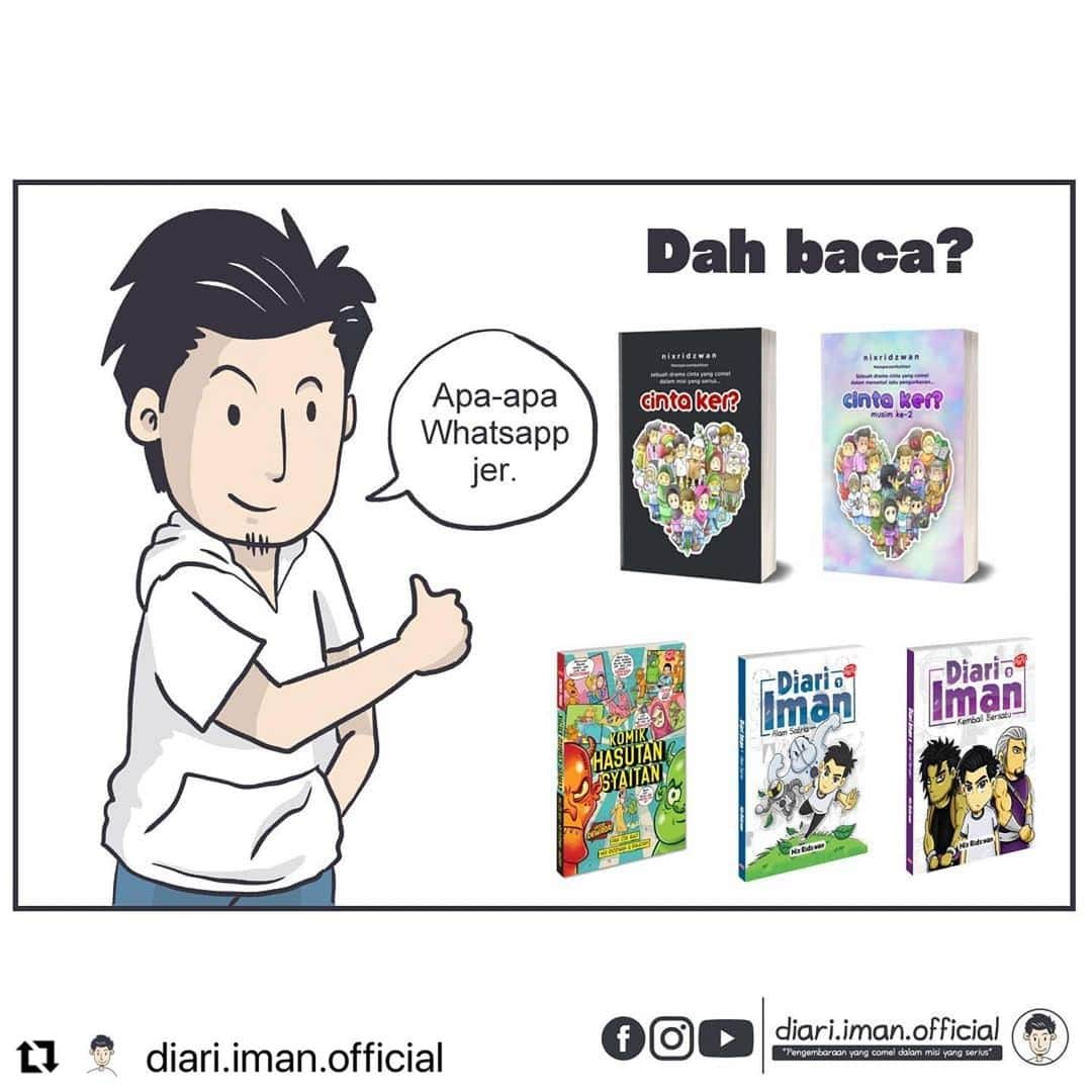 Koleksi Komik Malaysiaさんのインスタグラム写真 - (Koleksi Komik MalaysiaInstagram)「#Repost @diari.iman.official with @make_repost ・・・ Baiti Jannati - Episod 4 . #komikmalaysia #gengkomik  #komikdakwah #komikmuslim #komikcomel #komiktarbiah #cintaker #kartun #komikmalaysia #komikbersiri #komikharian #komikinstagram #koleksikomikmalaysia #gengkomik #instakomik #lukisandakwah #paidreview #muslimcomics #selfreminder #selfmotivate #positvevibes #dakwah #motivasi #quotes #manfaat #mesej #tarbiah #iman #lukisan #baitijannati #diariimanofficial」2月24日 13時37分 - tokkmungg_exclusive