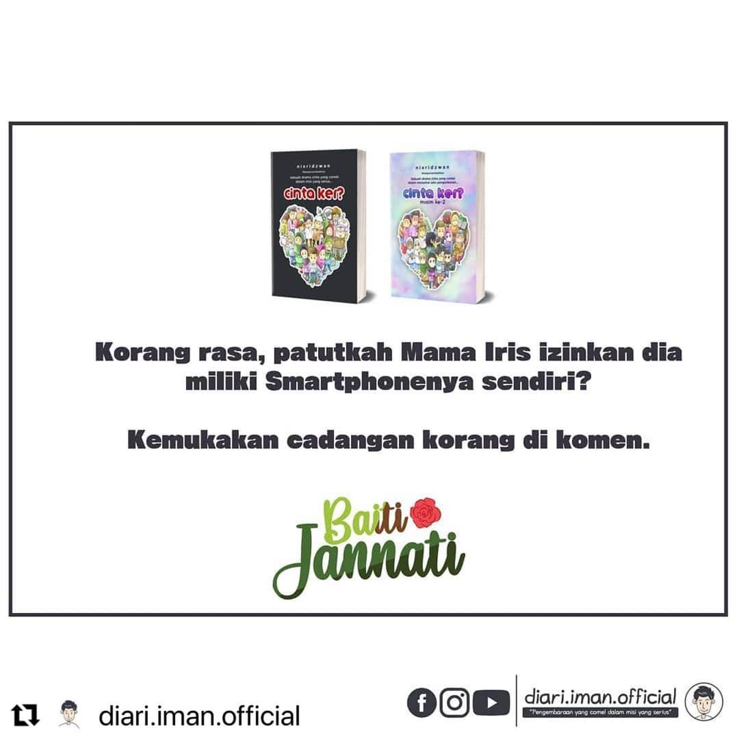 Koleksi Komik Malaysiaさんのインスタグラム写真 - (Koleksi Komik MalaysiaInstagram)「#Repost @diari.iman.official with @make_repost ・・・ Baiti Jannati - Episod 4 . #komikmalaysia #gengkomik  #komikdakwah #komikmuslim #komikcomel #komiktarbiah #cintaker #kartun #komikmalaysia #komikbersiri #komikharian #komikinstagram #koleksikomikmalaysia #gengkomik #instakomik #lukisandakwah #paidreview #muslimcomics #selfreminder #selfmotivate #positvevibes #dakwah #motivasi #quotes #manfaat #mesej #tarbiah #iman #lukisan #baitijannati #diariimanofficial」2月24日 13時37分 - tokkmungg_exclusive