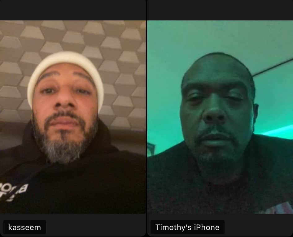 スウィズ・ビーツのインスタグラム：「Fun fact me & @timbaland haven’t seen each other in person since we started @verzuztv 👀 Crazy ....」