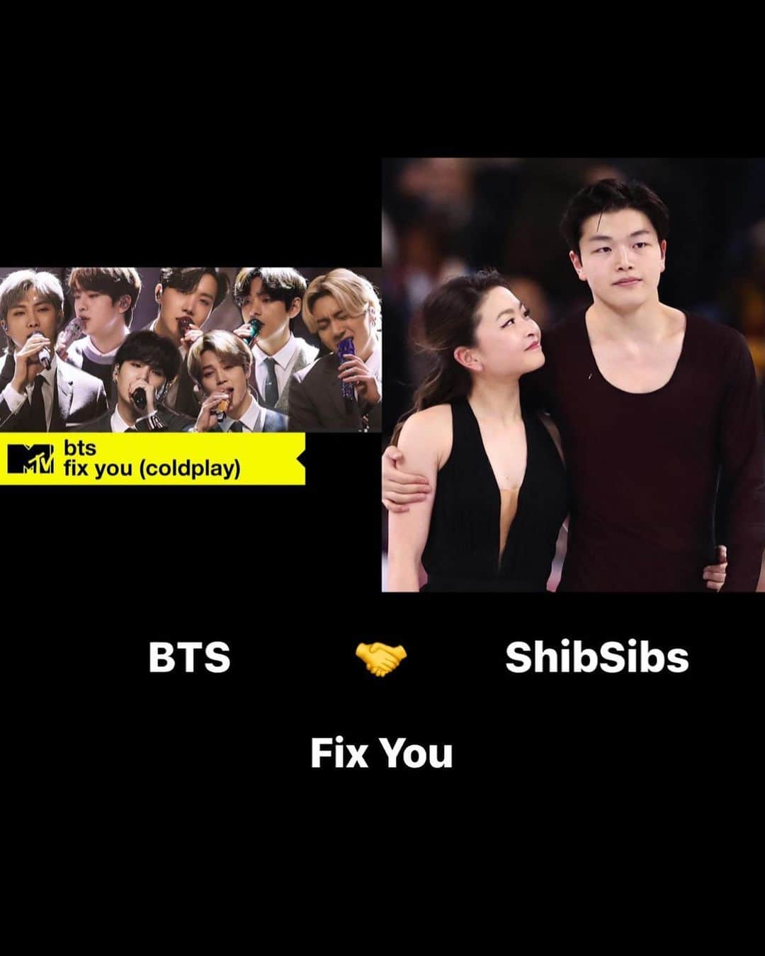 アレックス・シブタニさんのインスタグラム写真 - (アレックス・シブタニInstagram)「BTS 🤝  ShibSibs  #shibsibs #fixyou #coldplay #bts #btsarmy #shibsquad」2月24日 14時06分 - shibsibs