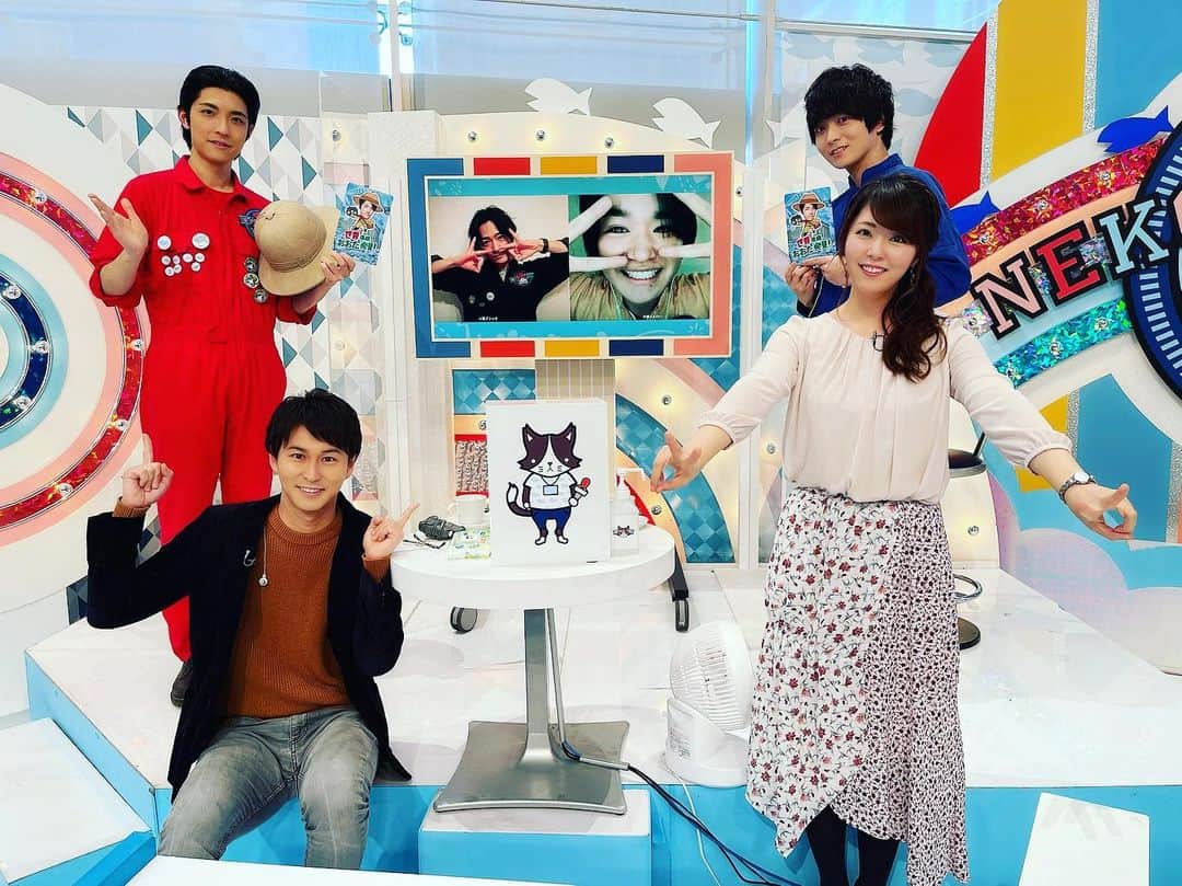 牧田習さんのインスタグラム写真 - (牧田習Instagram)「#猫ひた ありがとうございましたー！！ 久しぶりのスタジオで楽しかったです！」2月24日 14時22分 - shu1014my