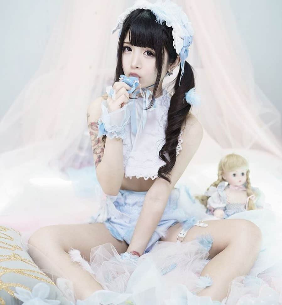 双木昭夫のインスタグラム：「「なまいきリボンスタジオ2」の赤ちゃん」