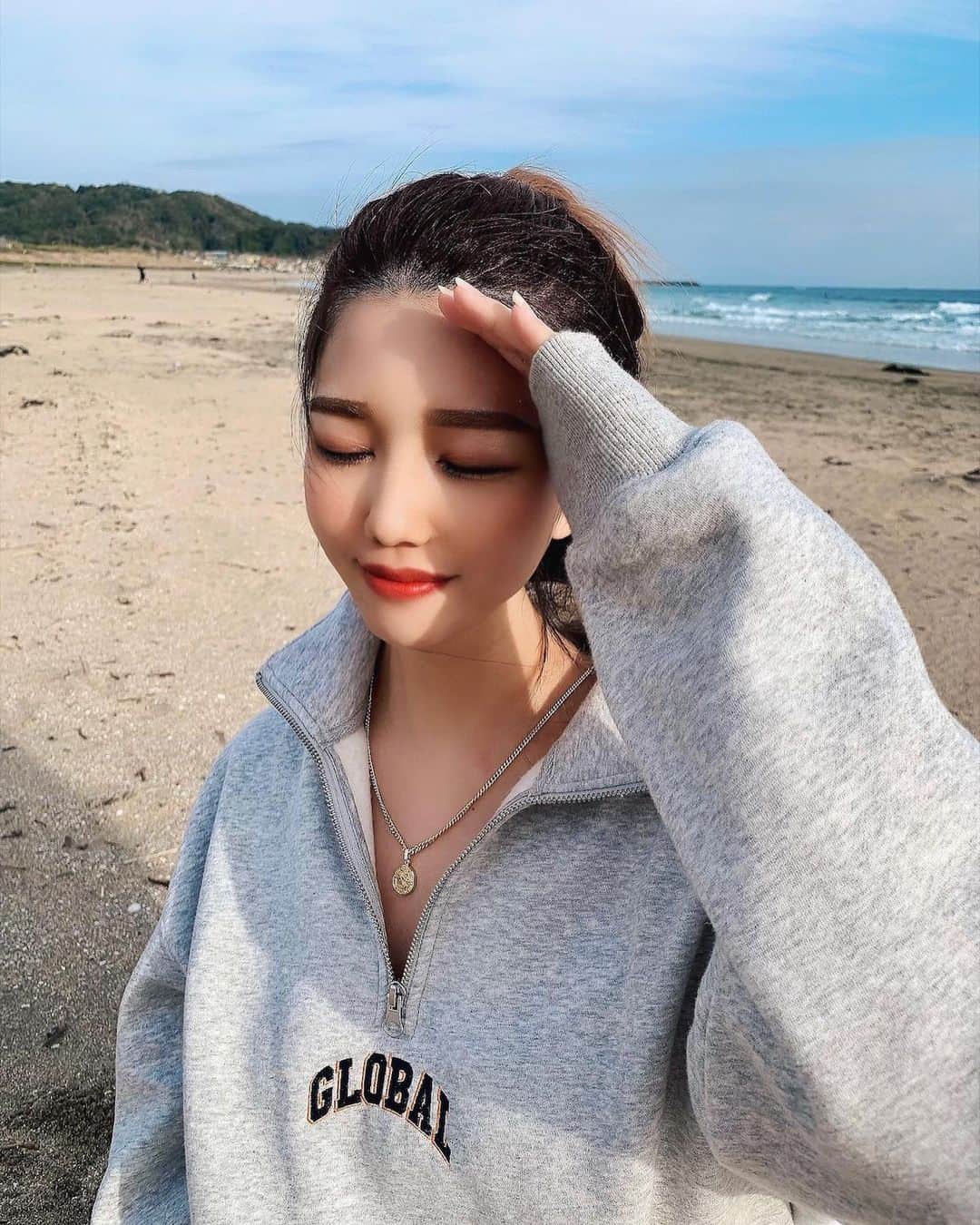 きこのインスタグラム：「🐚new Necklace⇩ @respectthesea_x1  チャリティーネックレスget🏝 . . #respectthesea#リスペストザシー #チャリティー#チャリティーネックレス」