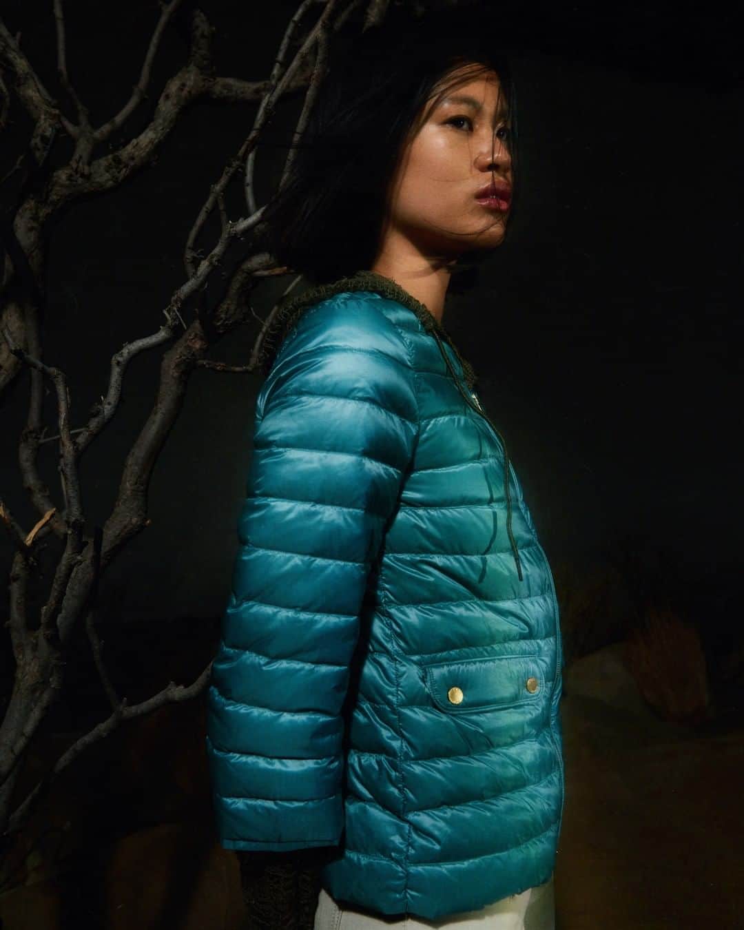 タトラスのインスタグラム：「TATRAS 2021 Spring & Summer Campaign visuals.   TATRAS's latest light down jackets are made and designed to fit comfortably throughout the transition of season from winter to spring.  Featuring LATONA lady's down jacket with narrow horizontal stitches creating a slim elegant fit, presenting one of the iconic silhouettes of TATRAS.  #Tatras #Tatrasofficial  #Tatraspeople  #downjacket」