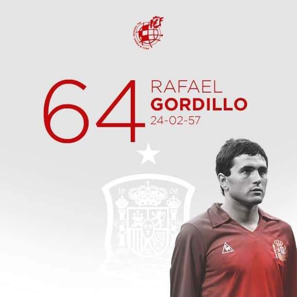 サッカー スペイン代表チームさんのインスタグラム写真 - (サッカー スペイン代表チームInstagram)「🎂 ¡¡Feliz cumpleaños a Rafael Gordillo!!   🛡️ El defensa internacional, 7⃣5⃣ veces internacional con la @SeFutbol, cumple 64 años.   🥳 ¡¡MUCHÍSIMAS FELICIDADES!!」2月24日 17時41分 - sefutbol