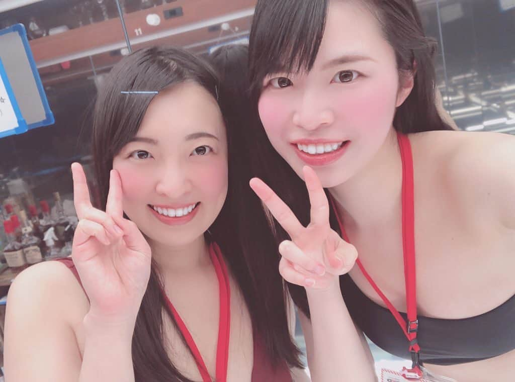 大谷翔子のインスタグラム：「ましろ杏さんと一緒〜！  #AV女優 #ましろ杏 #大谷翔子 #サイレントバー #SODLAND」