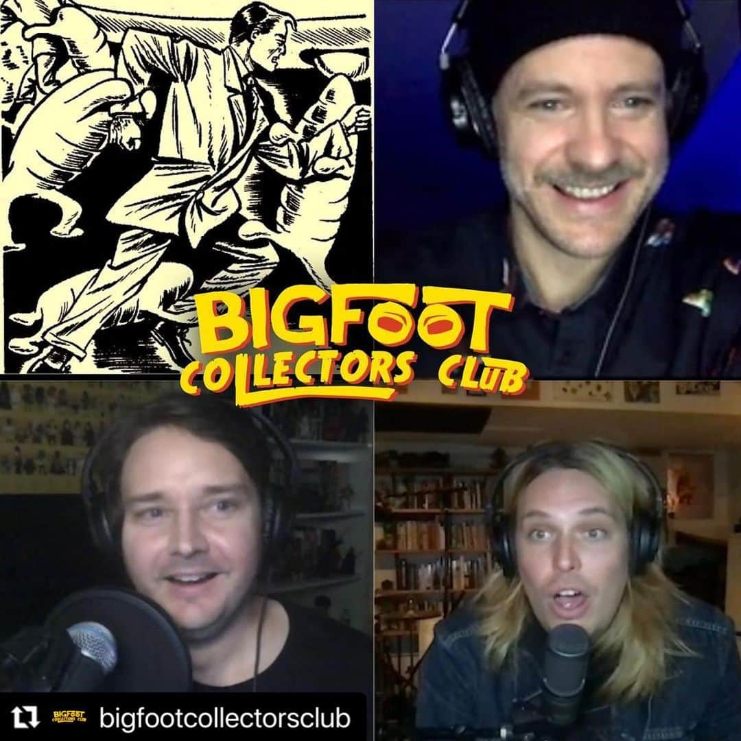 ブライス・ジョンソンさんのインスタグラム写真 - (ブライス・ジョンソンInstagram)「🚨150th EPISODE!!🚨 BCC 150 - “The Domsten Blobs” has landed! Bryce, Michael & Riley celebrate 150 eps of BCC with burning listener questions, a visit from an old friend, a strange story from Bryce’s past, and the harrowing close encounter tale of The Domsten Blobs! Video version of this episode available on BCC: The Other Side. (link in bio)  #Repost @bigfootcollectorsclub」2月25日 3時32分 - mrbrycejohnson