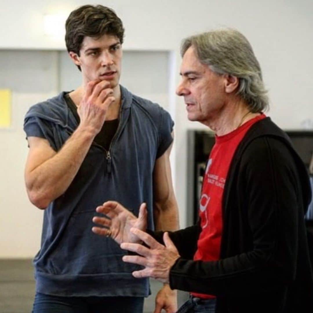 ロベルト・ボッレのインスタグラム：「Happy birthday dear John ❤️ #johnneumeier #hbd」