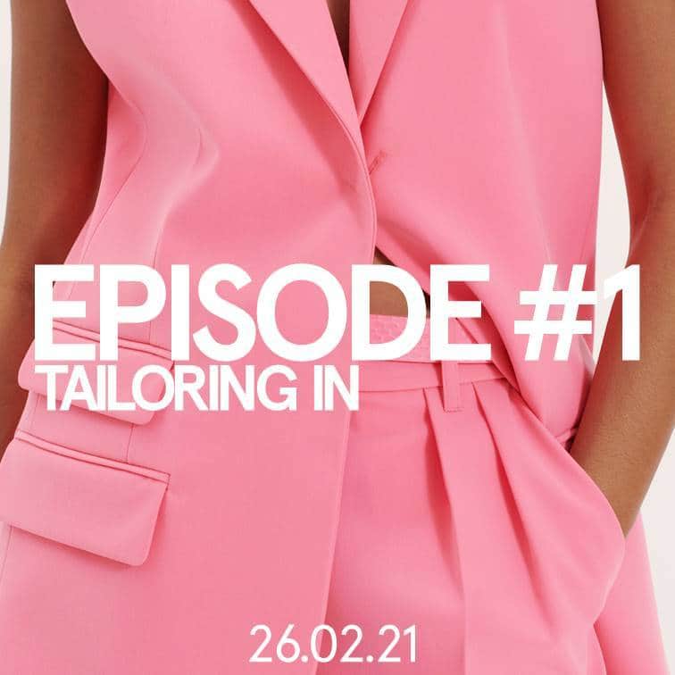 バルバラ ビュイのインスタグラム：「SPRING/SUMMER 21 EPISODE 1 - TAILORING IN TECHNICOLOR !⁣ COMING SOON D-2 !⁣ #springsummer #2021 #pink #ss21 #barbarabui」