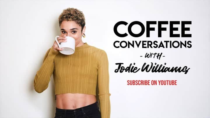 ジョディ・ウィリアムズのインスタグラム：「on the next episode of Coffee Conversations I speak with @rebeccaemilyhodgson from @project_waterfall about coffee farming communities and the effects access to clean water and sanitation has on women & girls. Full episode goes live on Sunday!! ✨☕️」