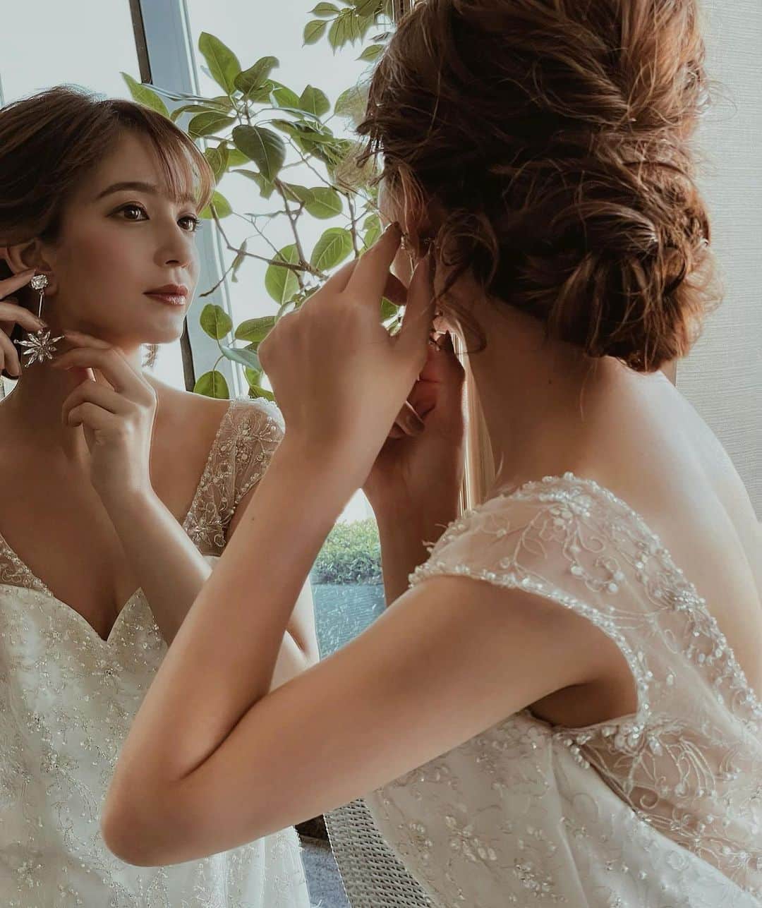 のインスタグラム：「wedding model👗 . . #weddingdress#weddingphotography#ウェディングモデル」