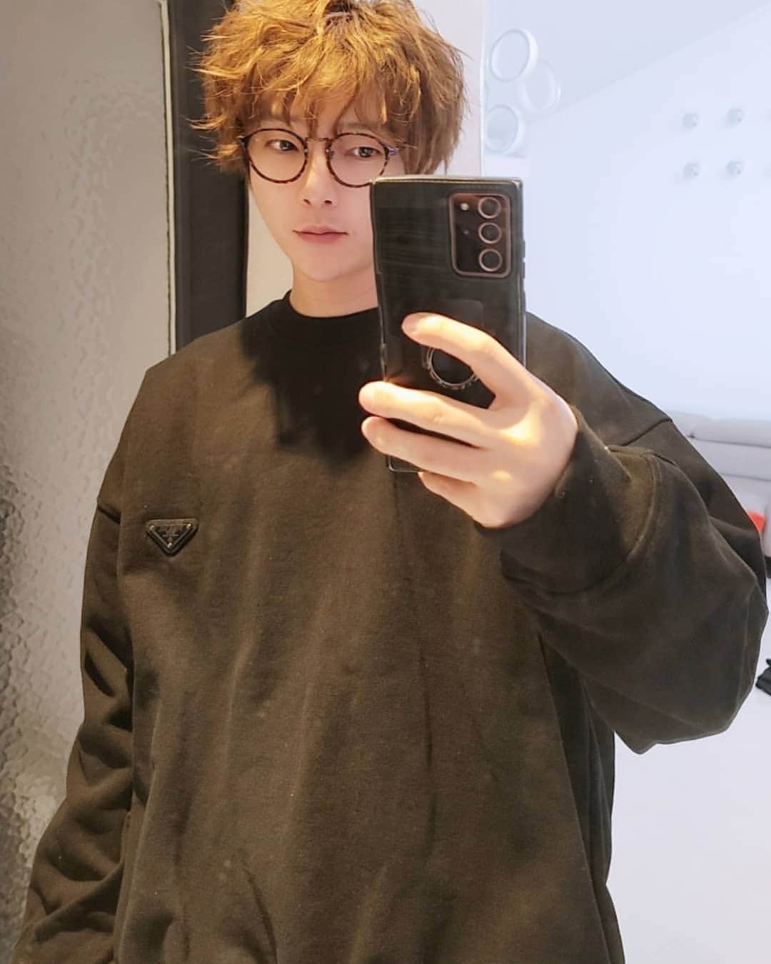 のインスタグラム：「오늘도 최선을 다했다.^^ 今日も、頑張りました！^^ 皆さん！楽しい夜を♡」