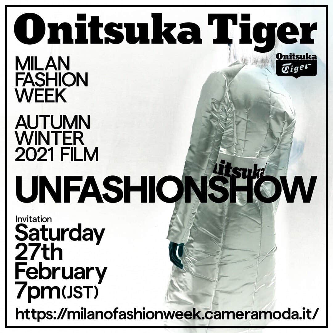 Fashionsnap.comさんのインスタグラム写真 - (Fashionsnap.comInstagram)「【ライブ配信】アンドレア・ポンピリオが手掛ける「オニツカタイガー」が初めてミラノコレクションに参戦🇮🇹！新作となる2021年秋冬コレクションを2月27日（土）日本時間19時〜ブランドの特設サイトおよび @fashionsnap.comのインスタグラムでライブ配信します📱💫  #OnitsukaTiger #MFW #milanofashionweek #OnitsukaTigerAW21」2月24日 21時05分 - fashionsnapcom