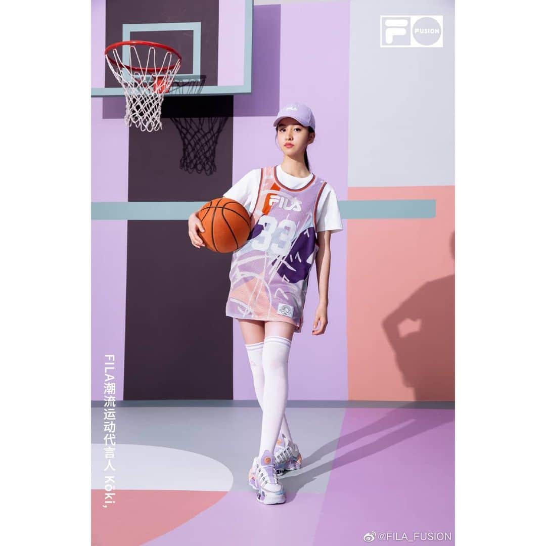 kokiさんのインスタグラム写真 - (kokiInstagram)「Collaboration with @filafusion 💜😚💜  So honored to be able to launch the second collaboration with FILA FUSION !!   Photo with @akinoriito_i」2月24日 21時41分 - koki