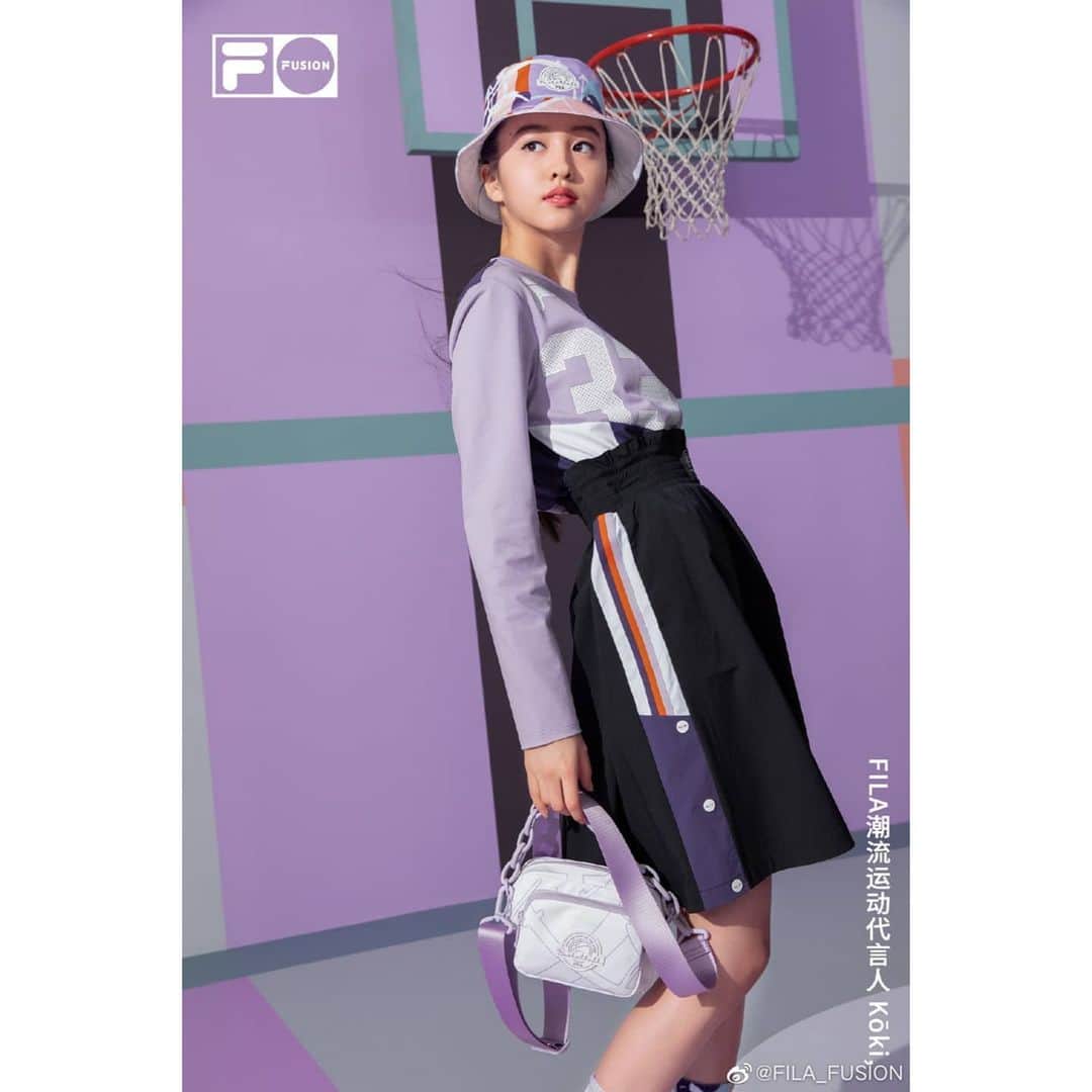 kokiさんのインスタグラム写真 - (kokiInstagram)「Collaboration with @filafusion 💜😚💜  So honored to be able to launch the second collaboration with FILA FUSION !!   Photo with @akinoriito_i」2月24日 21時41分 - koki