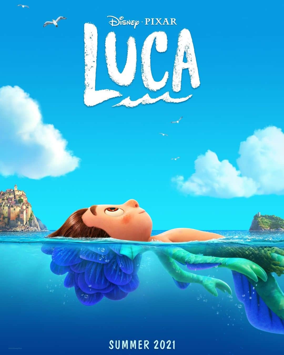Disney Pixarさんのインスタグラム写真 - (Disney PixarInstagram)「Disney and Pixar’s newest adventure makes a splash this summer. Meet Luca tomorrow in the brand-new trailer. #PixarLuca」2月24日 23時00分 - pixar