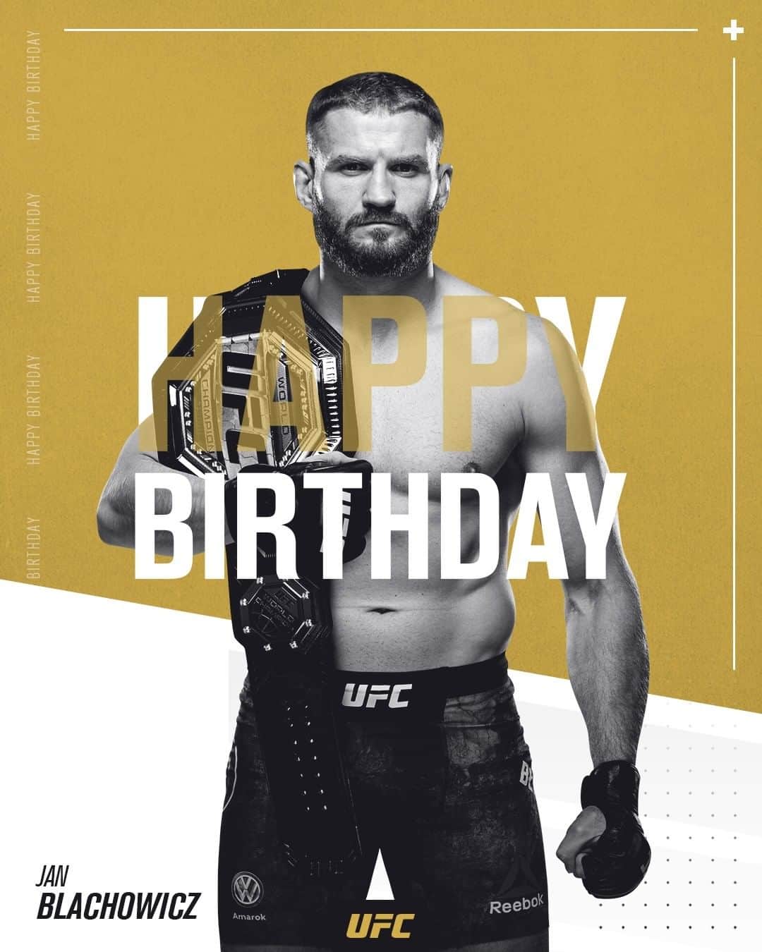 UFCさんのインスタグラム写真 - (UFCInstagram)「Polish Power! 🇵🇱 Help us wish a very Happy Birthday to the champ, @JanBlachowicz.」2月24日 23時03分 - ufc