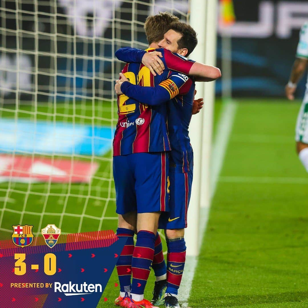 FCバルセロナさんのインスタグラム写真 - (FCバルセロナInstagram)「Good win. Barça 3-0 Elche」2月25日 4時50分 - fcbarcelona