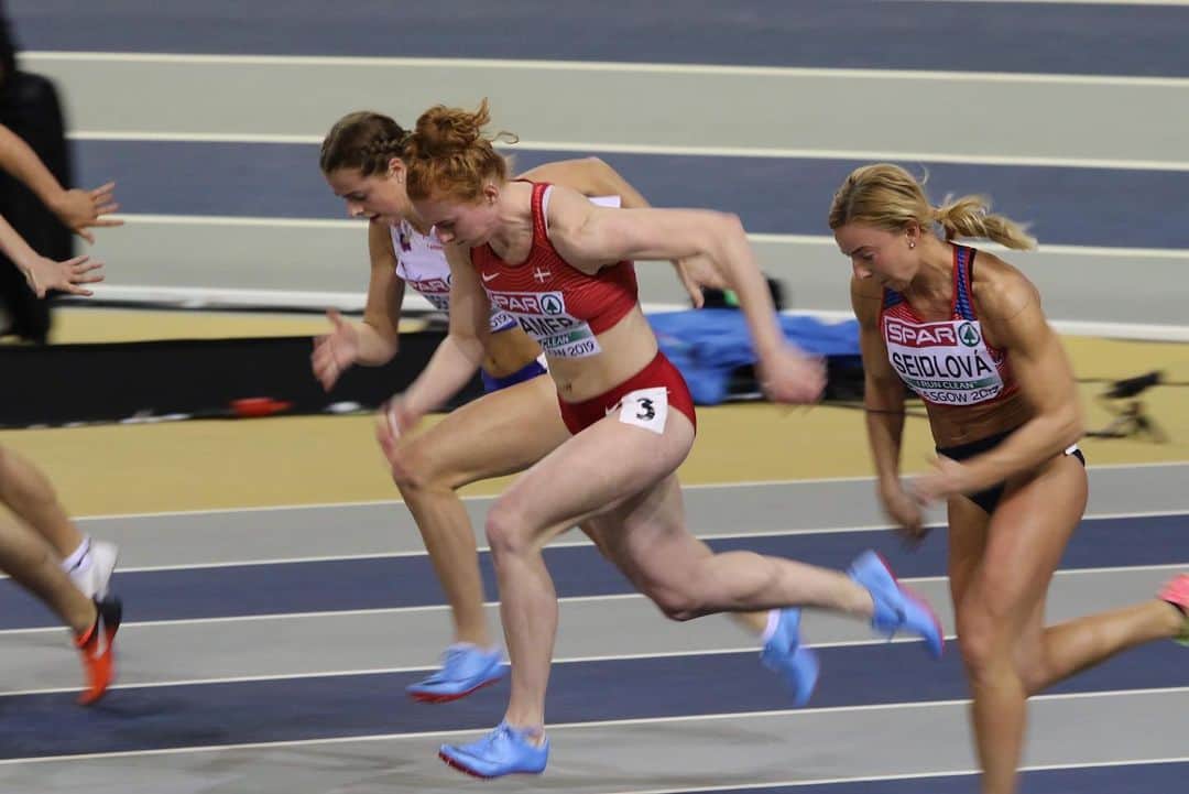 マチルドU・クラマーのインスタグラム：「Honored to have been selected to represent Denmark for my 2nd European Indoor Championships in @torun2021 🔥🇩🇰  I’m doing everything in my power to be ready 🙌🏻  📸 @ole.kvist」