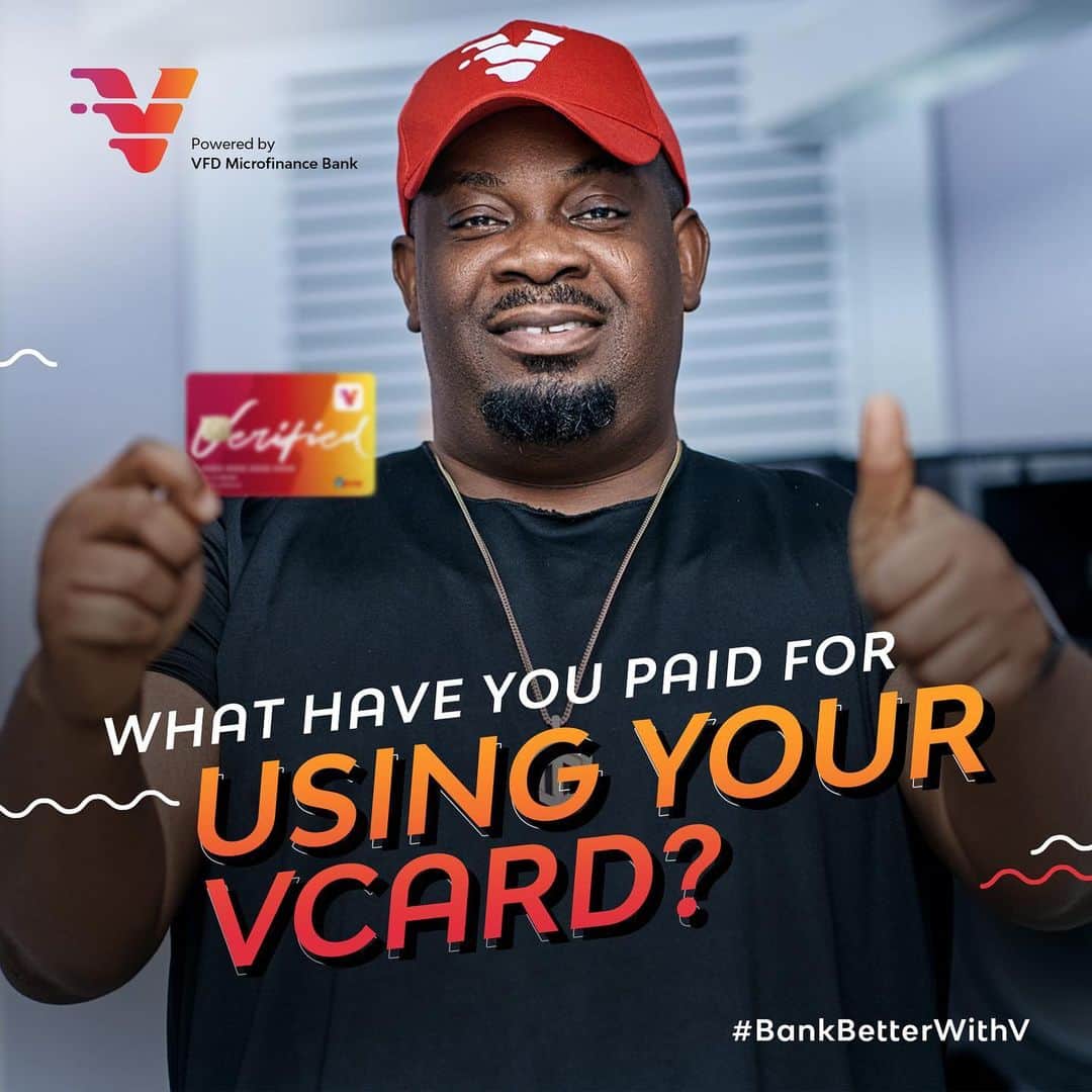 Don Jazzyさんのインスタグラム写真 - (Don JazzyInstagram)「Oya you people answer, what have you been paying for with your @vbankng card? I want to see something 👀👀」2月24日 23時36分 - donjazzy