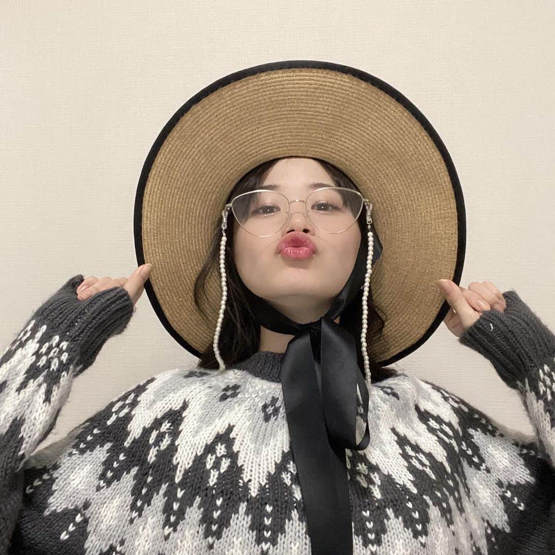 横山結衣さんのインスタグラム写真 - (横山結衣Instagram)「季節感。笑  可愛い帽子👒  夏使うの楽しみ🎀」2月25日 0時20分 - yoko_yui_team8