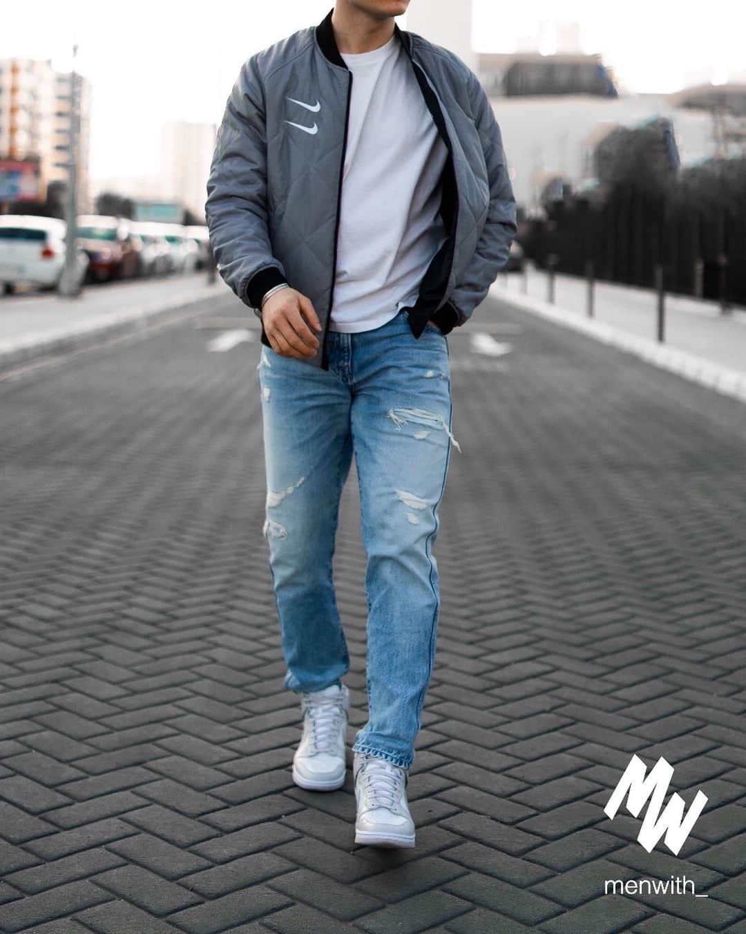 Men Withのインスタグラム：「Cool outfit worn by our dear friend @beraterdemm 👌🏽 #menwithstreetstyle」