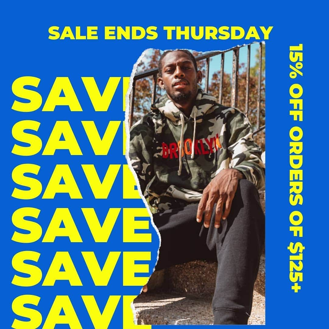 ブルックリンインダストリーズのインスタグラム：「Site wide sale ends tomorrow. #brooklynindustries #liveworkcreate」