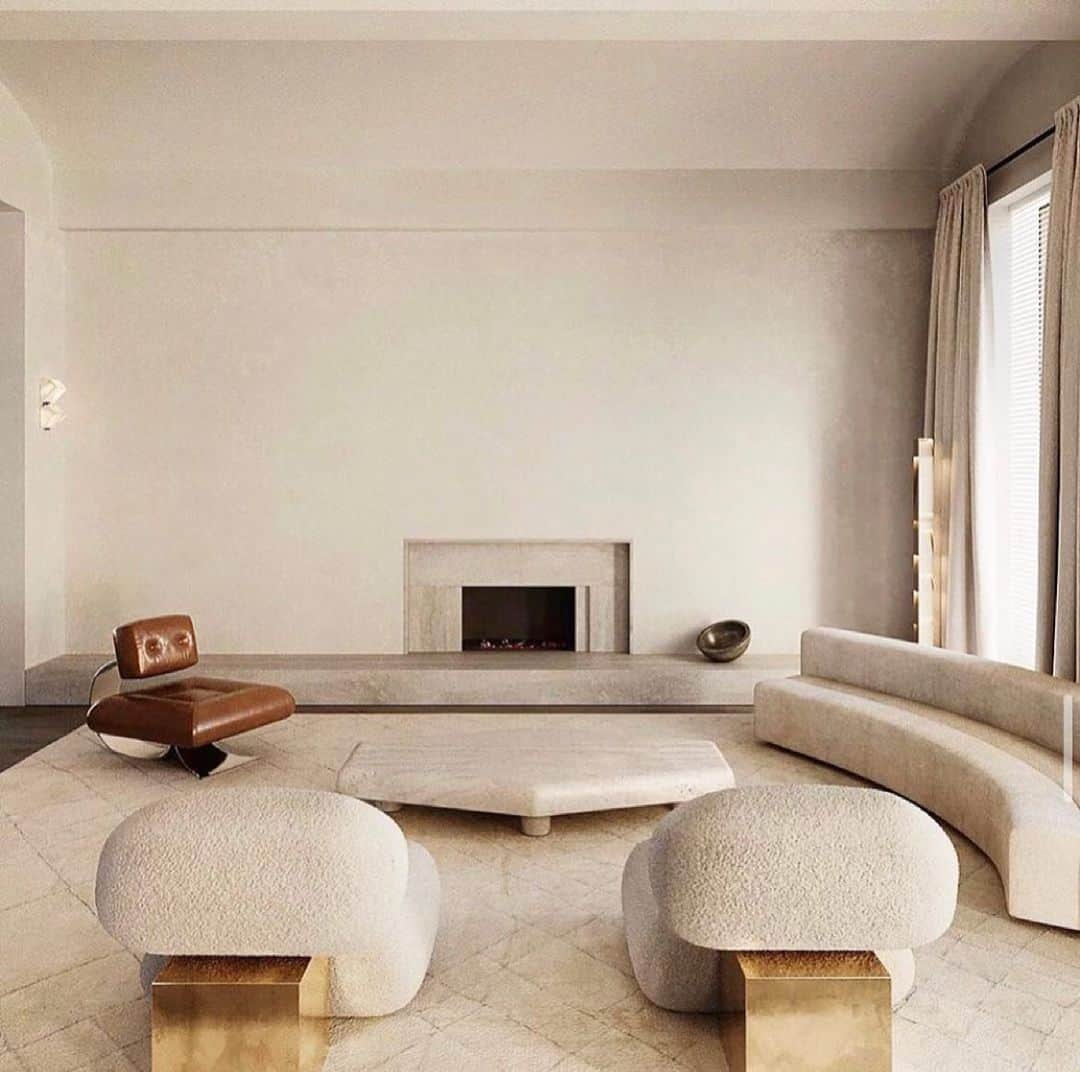ヴィンスさんのインスタグラム写真 - (ヴィンスInstagram)「Those gold accents. ‘Achilles’ armchairs, designed by @pool_studio for @theoreme_editions via @koola.suchus」2月25日 1時10分 - vince
