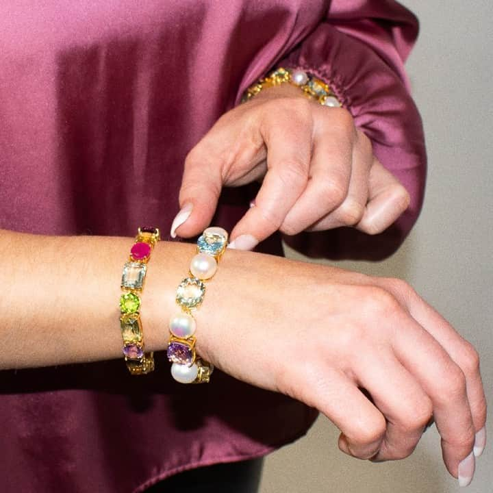 バトラー&ウィルソンのインスタグラム：「Just landed! Brand new B&W fine jewellery featuring precious & semi-precious stones. These pieces are sure to leave you feeling as glamorous as ever! ✨」