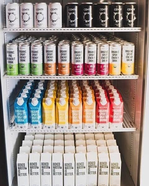 BoxedWaterのインスタグラム：「@gobuddhameals said it best. “Now, that’s a stocked fridge🤩 “」