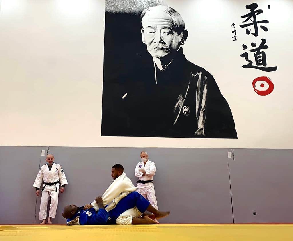 テディ・リネールさんのインスタグラム写真 - (テディ・リネールInstagram)「En stage technique et physique au Maroc, sous l’oeil de Jigorō Kanō 🙏🏾 La forme et la confiance sont là, l’opposition aussi, c’est tout bon pour la prépa #Tokyo2020 💪🏾  In Morocco for an intensive and technical training camp, under the watch of Jigoro Kano 🙏🏾  Feeling good and confident, great signs for #Tokyo2020 💪🏾  #Training #Judo #Everyday #Focus #Respect」2月25日 2時08分 - teddyriner