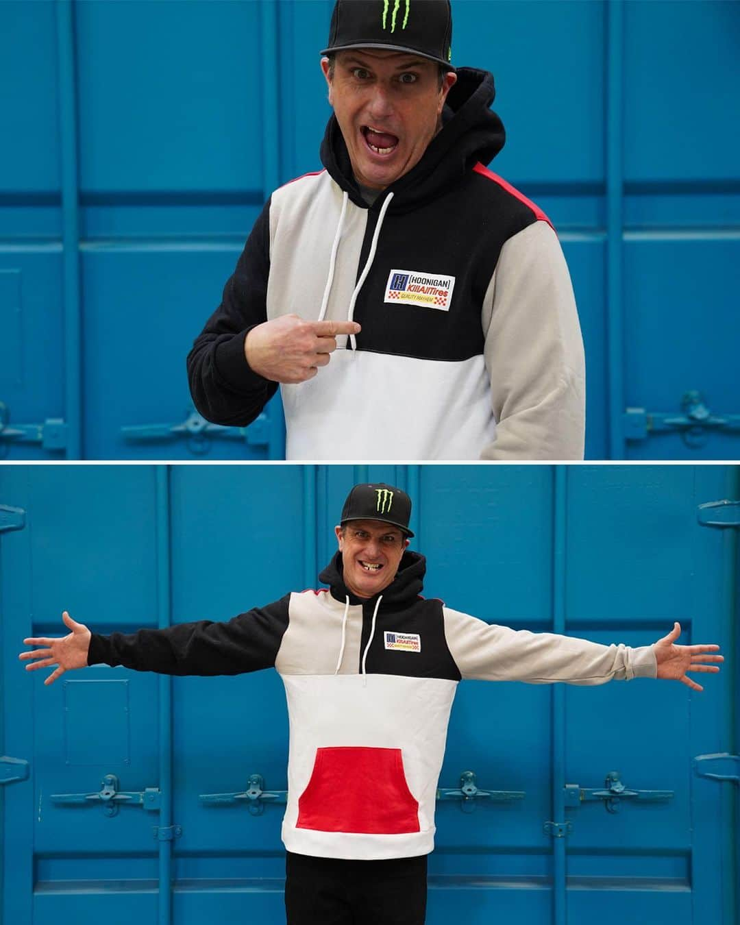 ケン・ブロックさんのインスタグラム写真 - (ケン・ブロックInstagram)「Three different ways to stay warm while it’s still winter! Check out #HooniganDotCom if you need a good hoodie, heavyweight puffer jacket, lightweight coach jacket, or any of the rad new gear added to this season’s lineup.」2月25日 2時17分 - kblock43