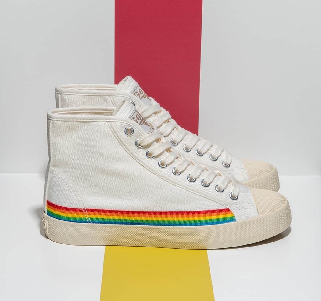 ゴーラのインスタグラム：「Well hello 😊⁠ NEW IN 🌈🌈🌈⁠ ⁠ Style - Coaster High Rainbow Drop⁠ ⁠ #vegan 🌱」