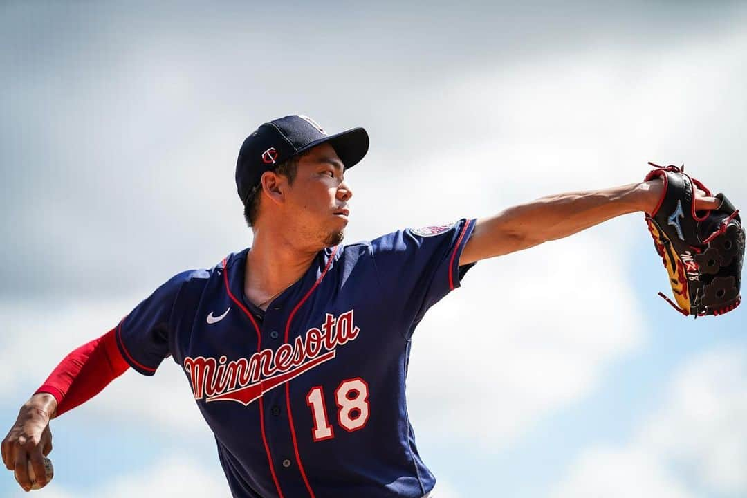 前田健太さんのインスタグラム写真 - (前田健太Instagram)「Bullpen session🔥 今日はキャンプ2回目のブルペン。40球！ 次はバッターに対して投げる予定です！！ #twins #キャンプ #ブルペン #ピッチング #順調です」2月25日 12時35分 - 18_maeken