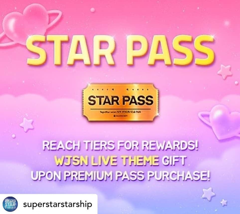 宇宙少女さんのインスタグラム写真 - (宇宙少女Instagram)「Posted • @superstarstarship  Were you looking for us? #WJSN Live Theme is out now!  Purchase STAR PASS and clear missions! #WJSN Moving Photo reward awaits!  Achieve Tier 30 to enter special goods raffle! #그때_우리 (#Memories) #언제나_우주소녀 _ 날 찾고 있었죠? 부름에 제가 왔어요! #WJSN 라이브테마 지금 출시!  스타패스를 구매해 미션을 달성하세요! 푸짐한 보상 #우주소녀 무빙 포토가 기다리니까요!  30티어를 달성 시 추첨을 통해 스페셜 굿즈를 드립니다! #그때_우리 (#Memories) #언제나_우주소녀」2月25日 12時55分 - wjsn_cosmic