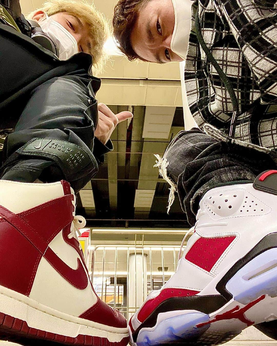 KENTAさんのインスタグラム写真 - (KENTAInstagram)「スニーカー熱が爆上がり😊  #nike #dunk  #aj6」2月25日 13時07分 - kentaspyair