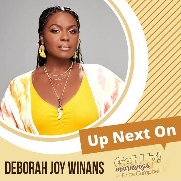 エリカ・キャンベルさんのインスタグラム写真 - (エリカ・キャンベルInstagram)「I'm super excited to have my girl, @deborahjoywinans , on tomorrow's show at 8:10am EST. She’ll be discussing her new TV One original movie “Don’t Waste Your Pretty.”  #EricaCampbell #GetUpErica #GetUpMornings」2月25日 5時00分 - imericacampbell