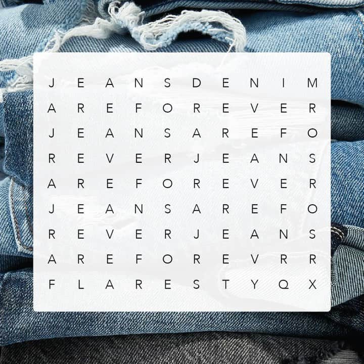 American Eagleのインスタグラム：「The perfect pair isn’t so hard to find after all 💙👖✨What else can you find?」