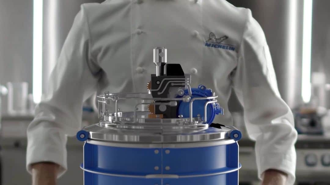 のインスタグラム：「Michelin unveils a surprising recipe for a sustainable future...   😉👉 Link in bio to find out more 👈  #MichelinVISION #MichelinSustainableMaterials」