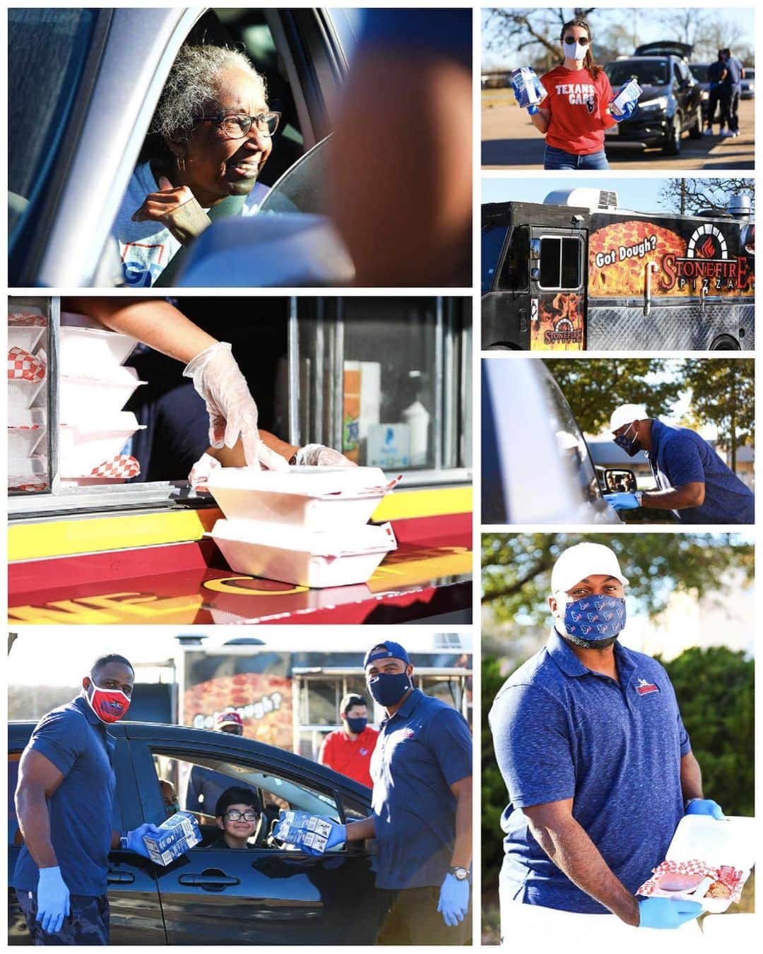 ヒューストン・テキサンズさんのインスタグラム写真 - (ヒューストン・テキサンズInstagram)「Texans helping Texans.」2月25日 6時23分 - houstontexans