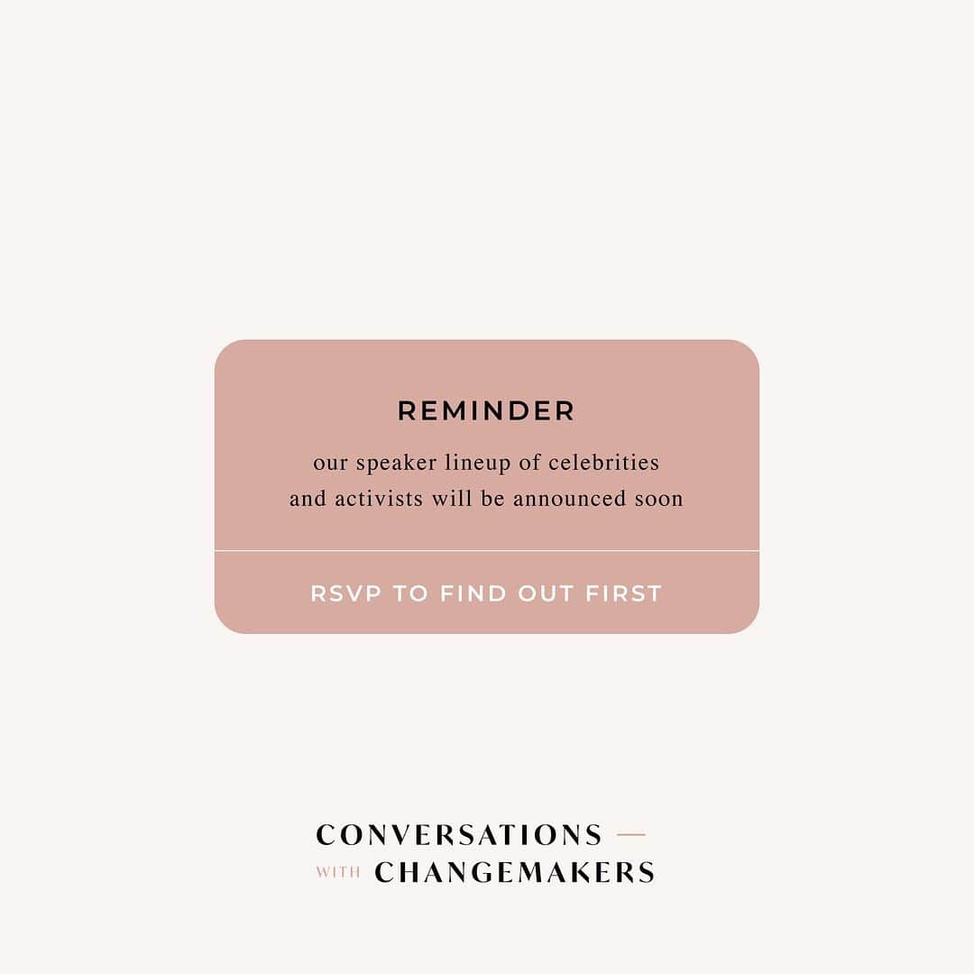 The Little Marketのインスタグラム：「We can’t wait to share the names of the women participating in Conversations with Changemakers! Register now to get exclusive early access and be first to know. Link in bio.」