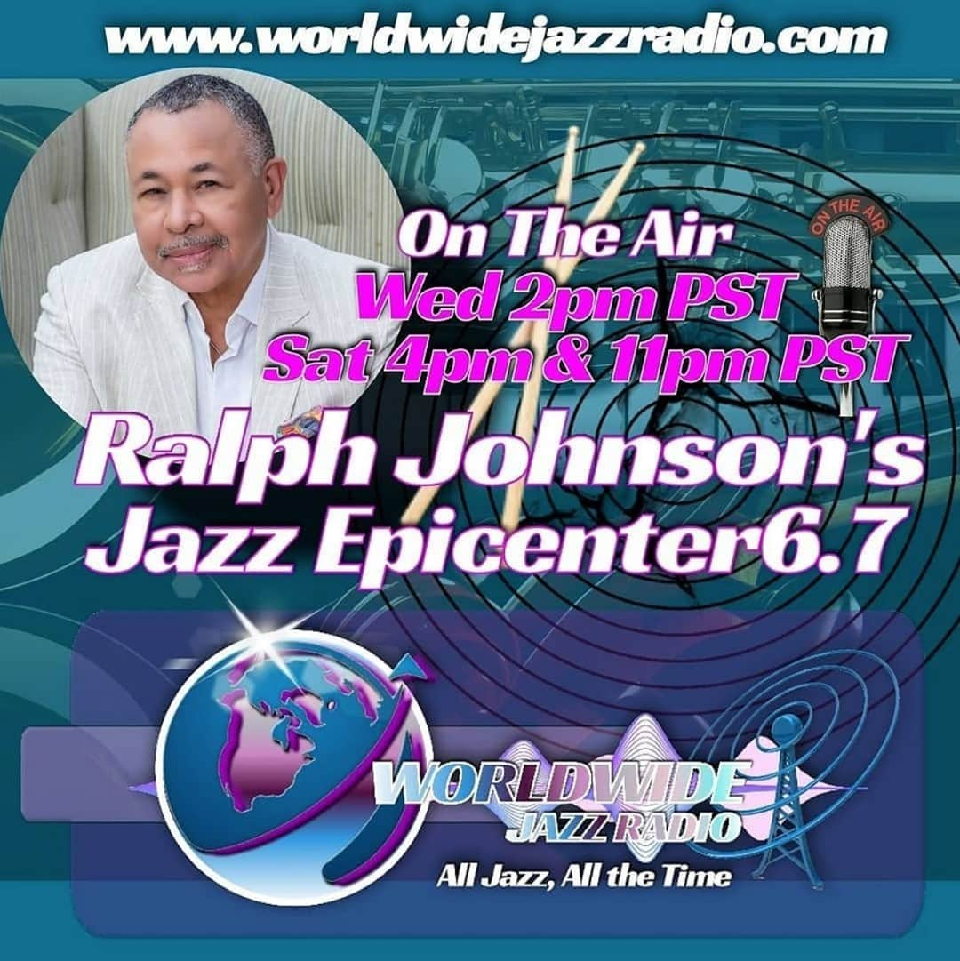 アース・ウィンド・アンド・ファイアーのインスタグラム：「🎙 Join Ralph Johnson on the air Wednesday's @ 2p and Saturday's @ 4p PST for Jazz Epicenter 6.7 at http://worldwidejazzradio.com」