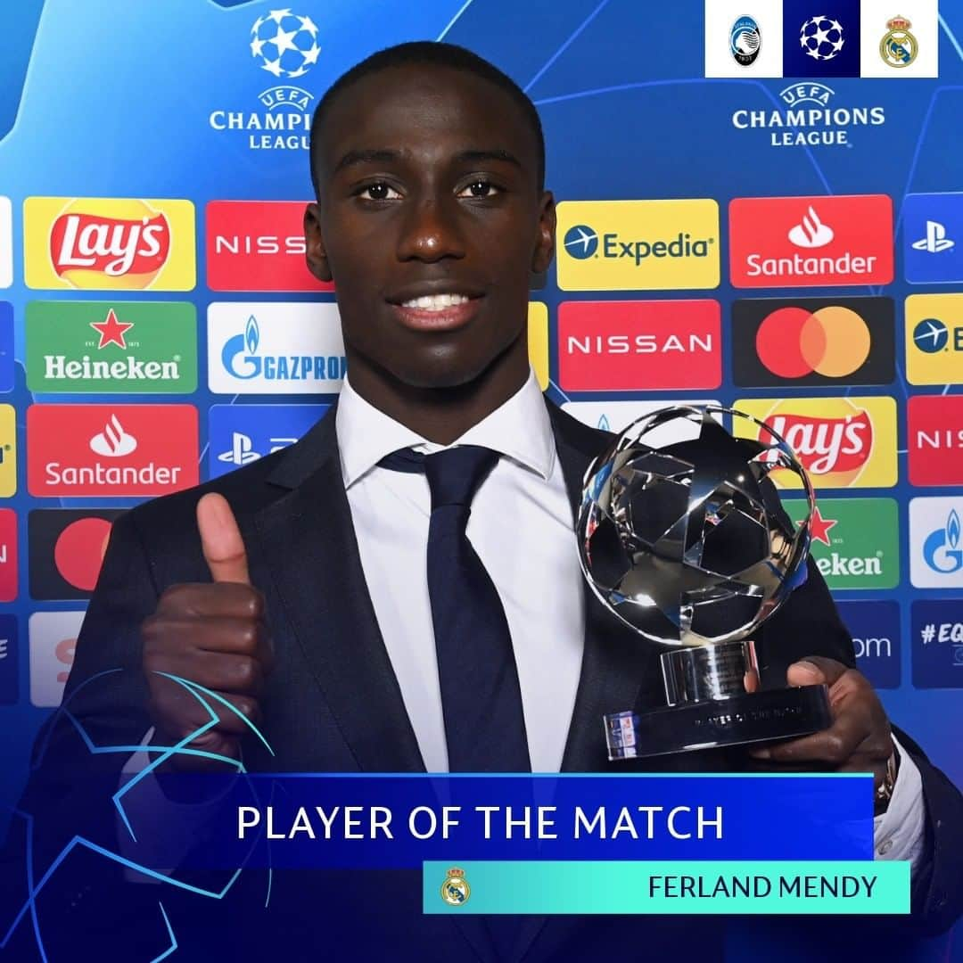 UEFAチャンピオンズリーグさんのインスタグラム写真 - (UEFAチャンピオンズリーグInstagram)「⚪️ Ferland Mendy = Real Madrid hero ✅ #UCLPOTM ✅⁣ ⁣ #UCL」2月25日 7時58分 - championsleague