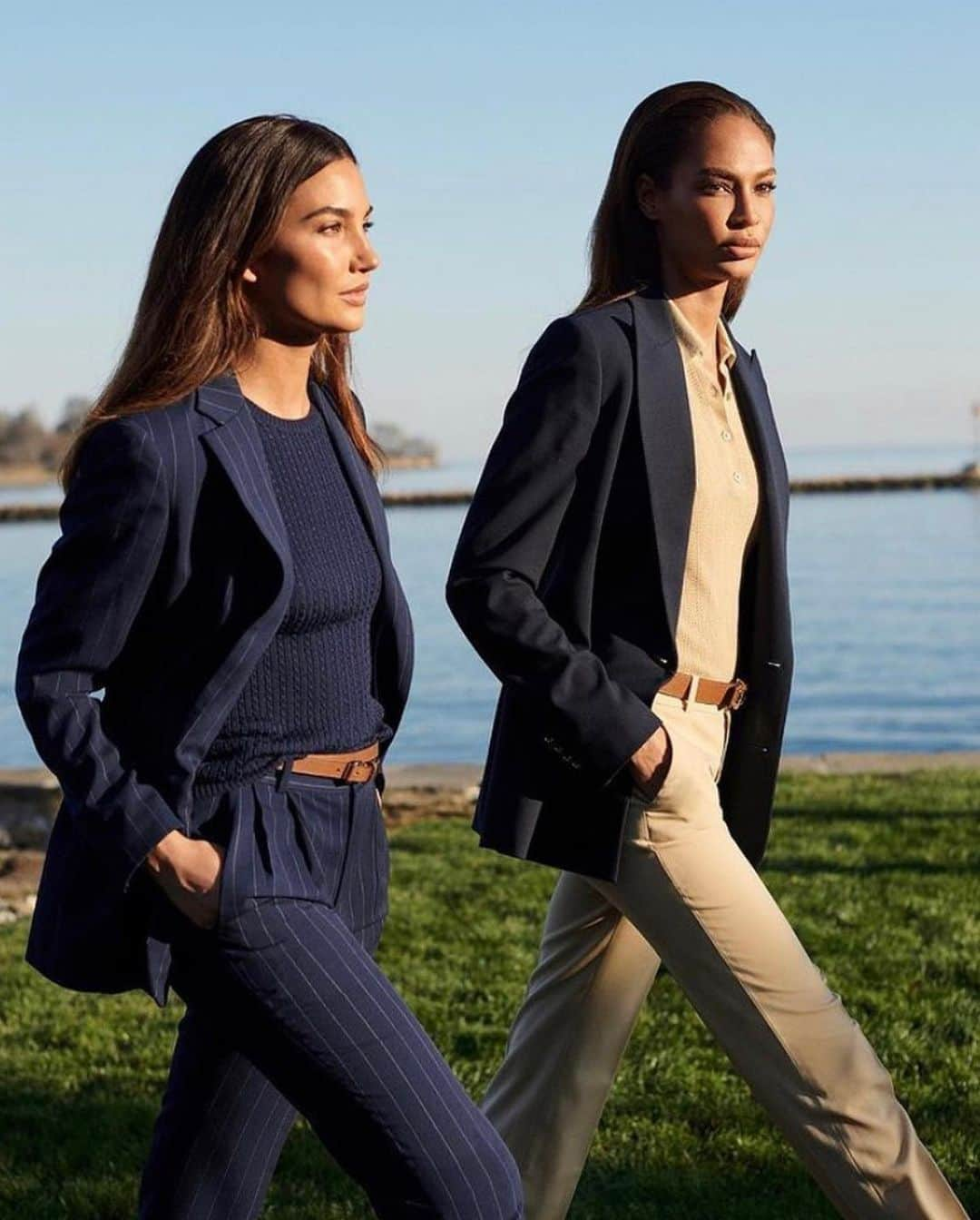 リリー・オルドリッジさんのインスタグラム写真 - (リリー・オルドリッジInstagram)「Always the best day with  @JoanSmalls by my side ❤️ @laurenralphlauren」2月25日 8時10分 - lilyaldridge