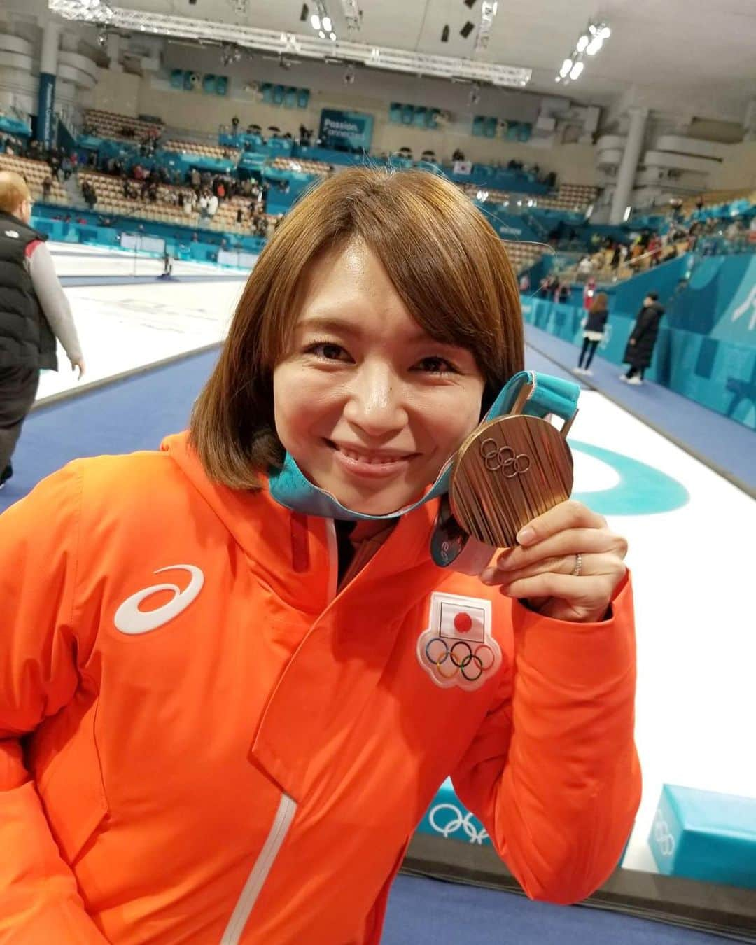 吉田知那美さんのインスタグラム写真 - (吉田知那美Instagram)「・ Backstage photos by JD and my iPhone. #olympics #curling #平昌オリンピック #舞台裏カメラ」2月25日 8時28分 - chinami1991