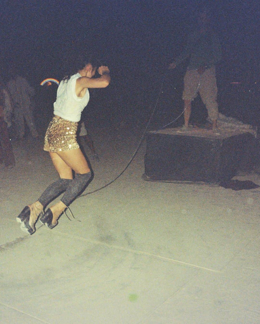 Jenn Imさんのインスタグラム写真 - (Jenn ImInstagram)「I've hoarded a few disposable cameras for YEARS and only got around to developing them today. I was floored when I saw these photos of a 22 year old me at Burning Man 2012. I was quite directionless at the time, but my experience at the Playa was a transformative one. It was the beginning of my journey to an inner confidence that would bloom into what it is today. ❣️」2月25日 8時46分 - imjennim